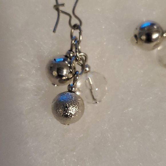 Repurposed Vintage Earrings - Picture 2 of 2